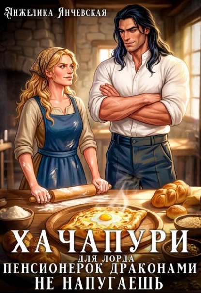 Обложка книги «Хачапури для лорда,или Пенсионерок драконами не напугаешь»
