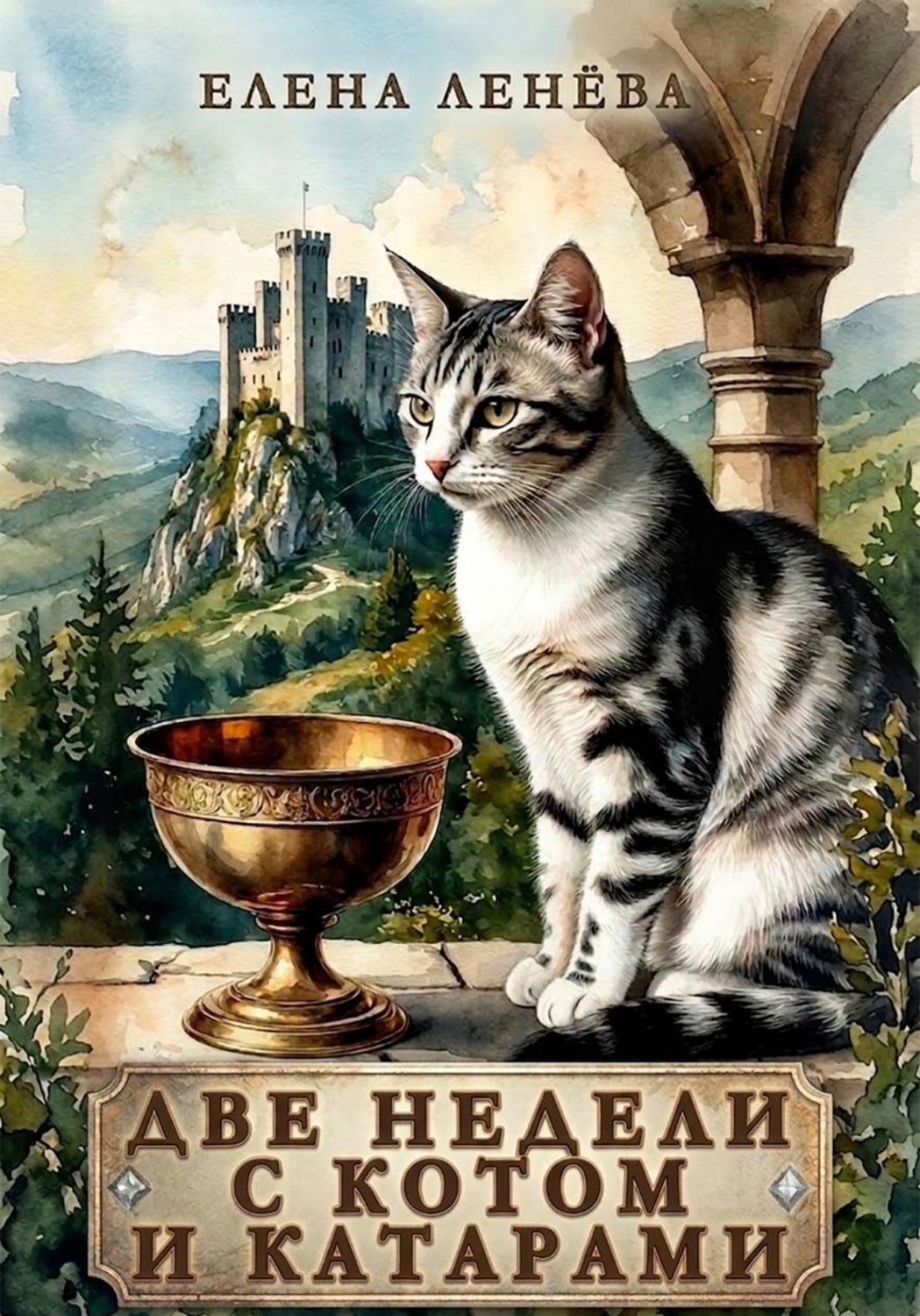 Обложка книги «Две недели с котом и катарами»