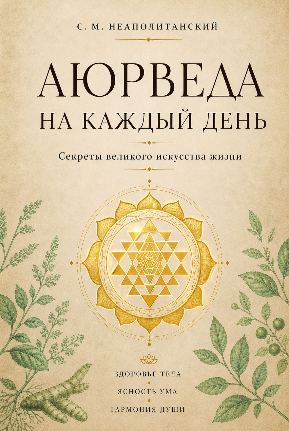 Обложка книги «Аюрведа на каждый день. Секреты великого искусства жизни»