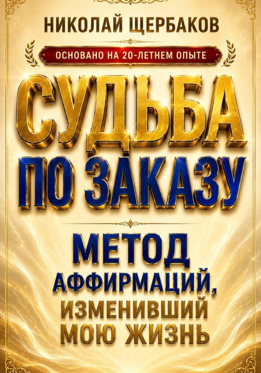 Обложка книги «СУДЬБА ПО ЗАКАЗУ. Метод аффирмаций, который изменил мою жизнь»