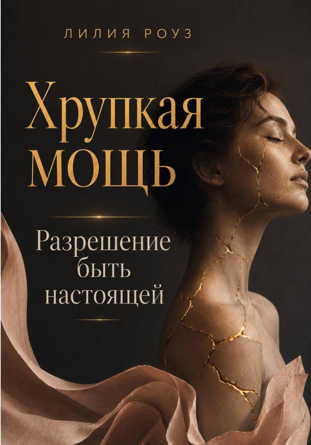 Обложка книги «Хрупкая мощь: Разрешение быть настоящей»