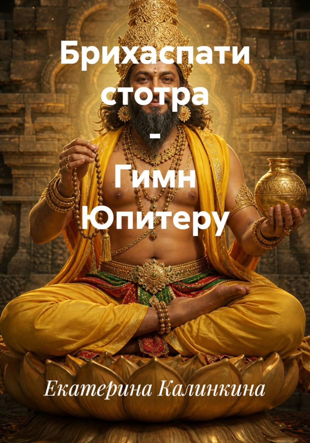 Обложка книги «Брихаспати стотра - Гимн Юпитеру»
