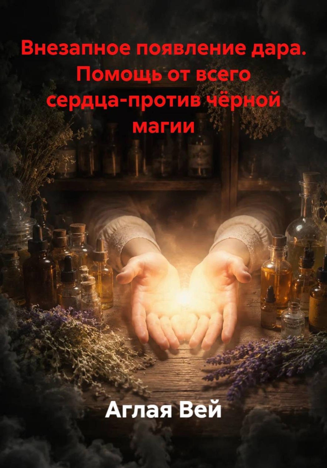 Обложка книги «Внезапное появление дара. Помощь от всего сердца-против чёрной магии.»