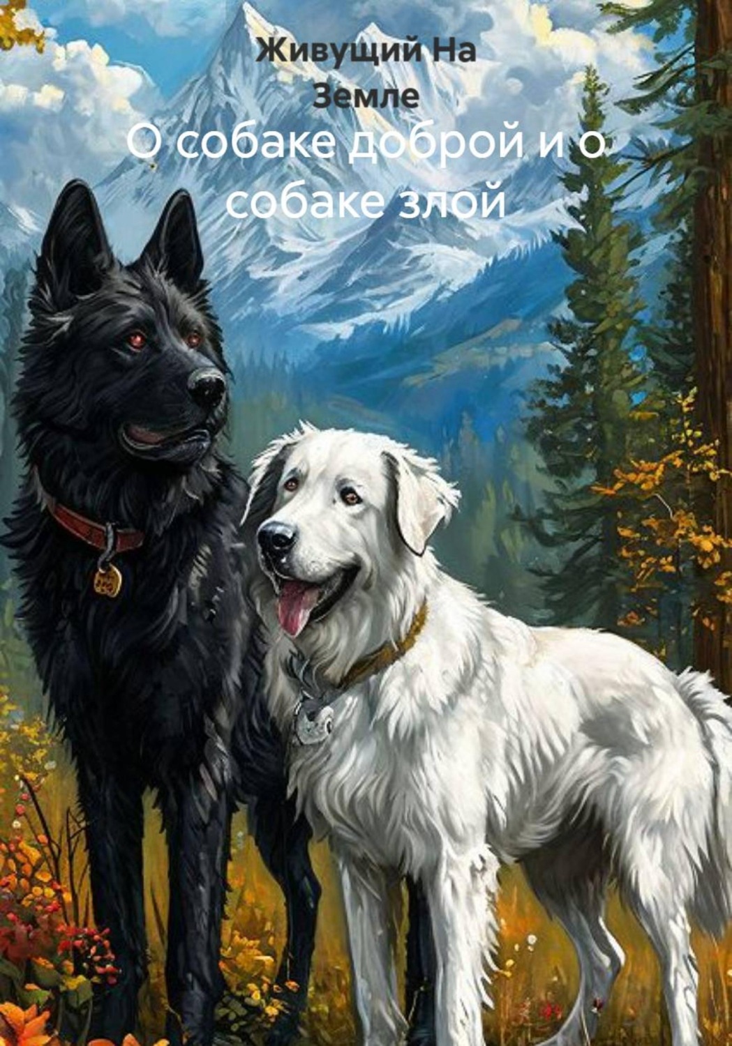 Обложка книги «О собаке доброй и о собаке злой»