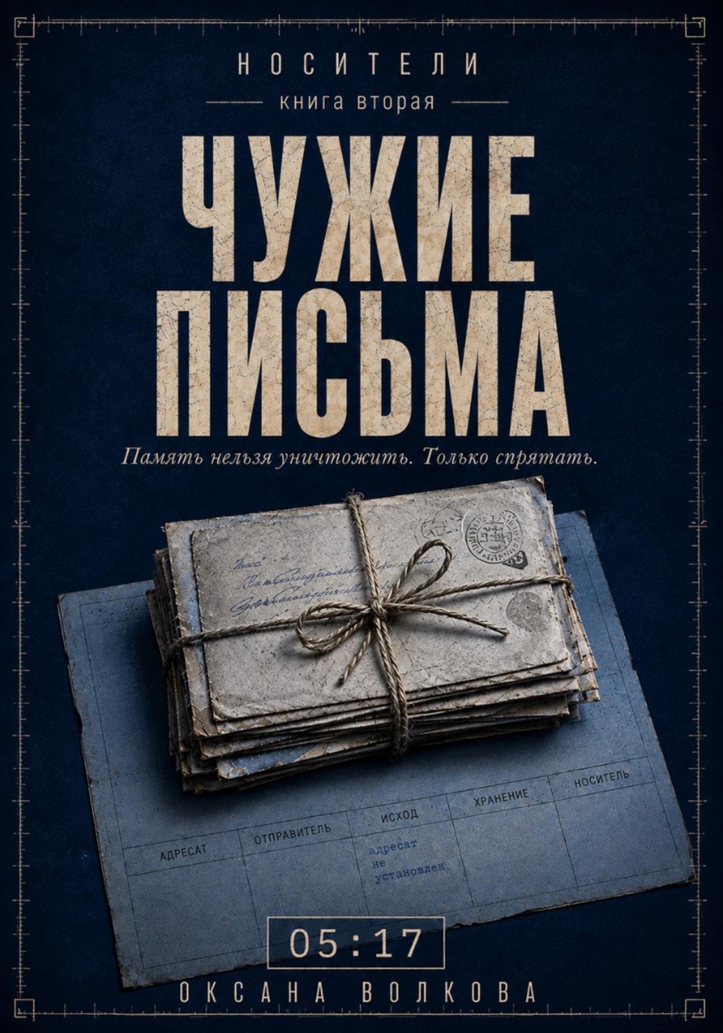 Обложка книги «Чужие письма 05:17»