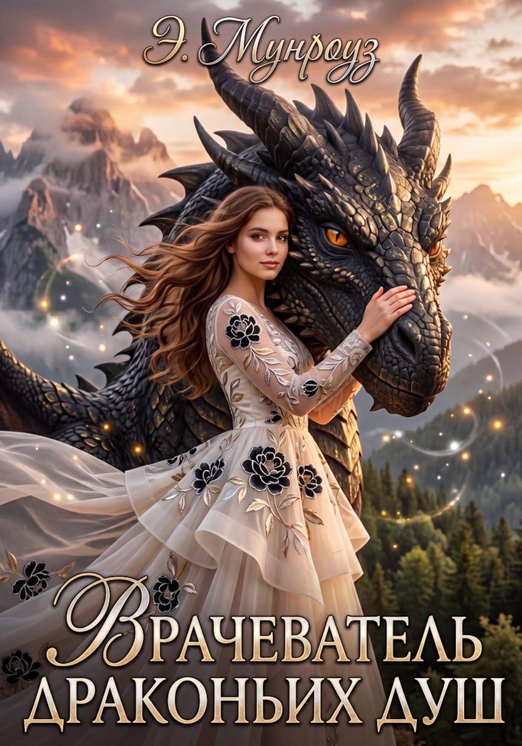 Обложка книги «Врачеватель драконьих душ»