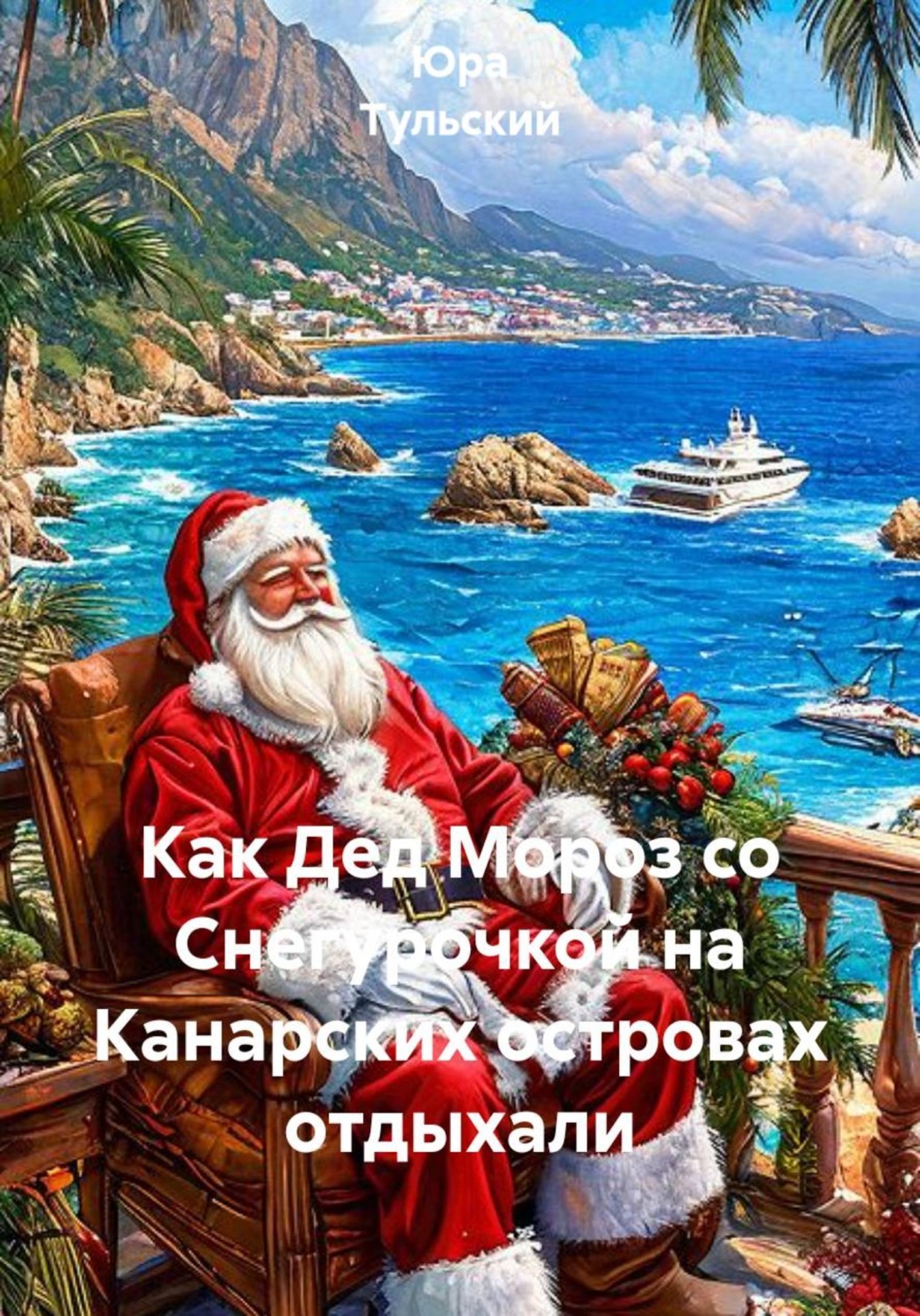 Обложка книги «Как Дед Мороз со Снегурочкой на Канарских островах отдыхали»
