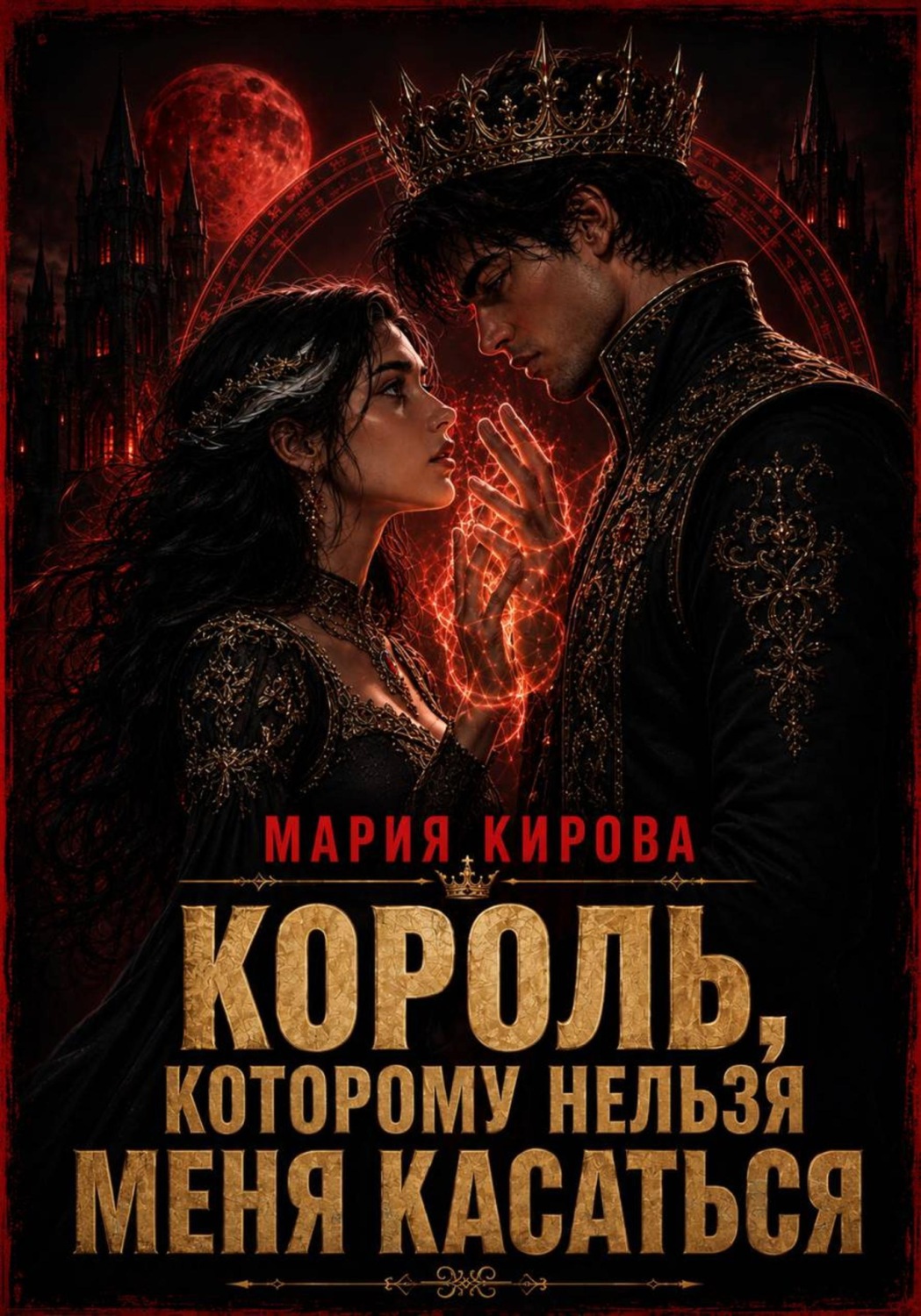 Обложка книги «Король, которому нельзя меня касаться»