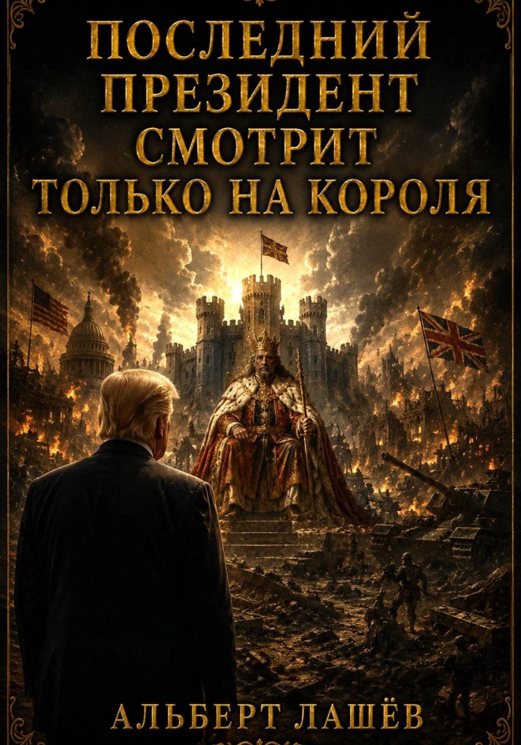Обложка книги «Последний Президент смотрит только на Короля»