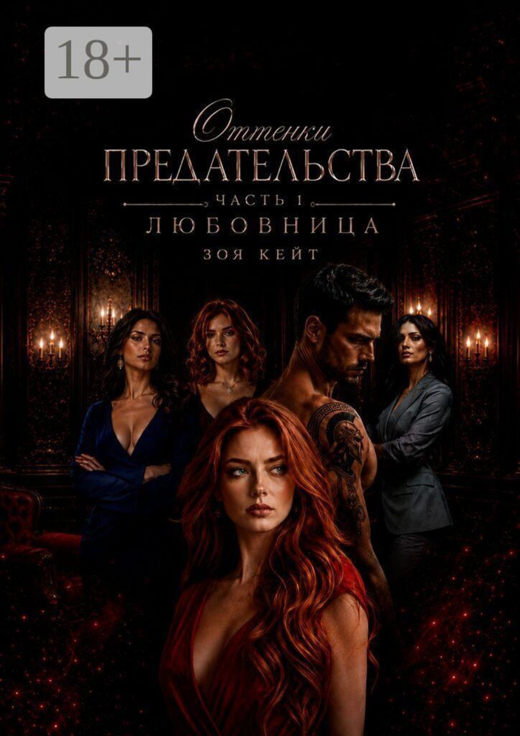 Обложка книги «Оттенки предательства. Любовница. Часть 1»
