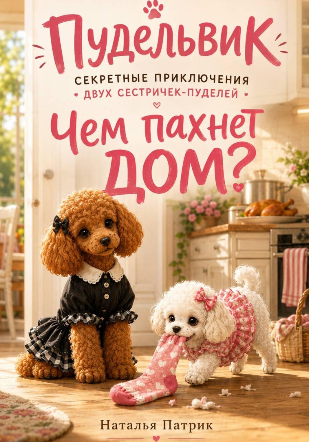 Обложка книги «Чем пахнет дом? Секретные приключения двух сестричек-пуделей»