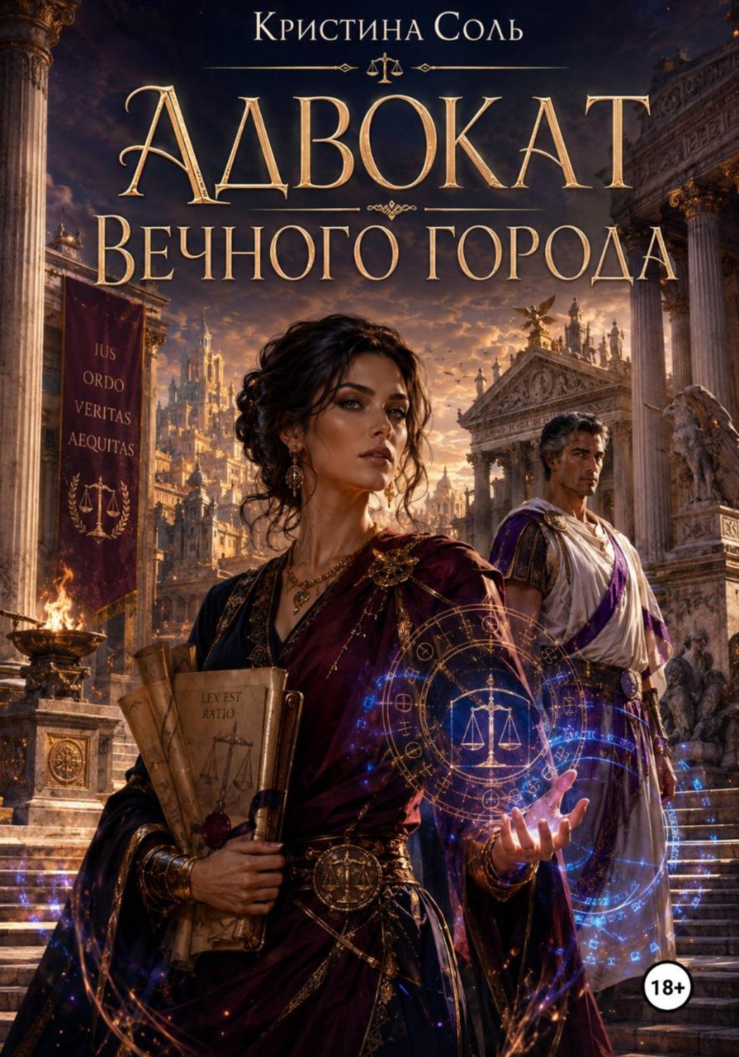 Обложка книги «Адвокат Вечного города»