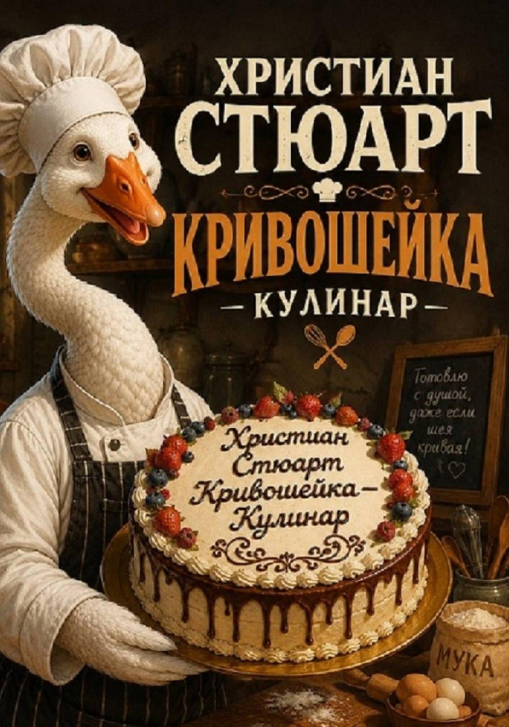 Обложка книги «Кривошейка — кулинар»