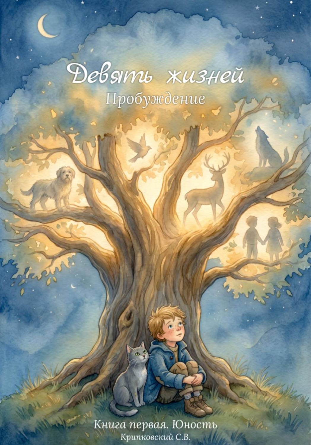Обложка книги «Девять жизней. Пробуждение»