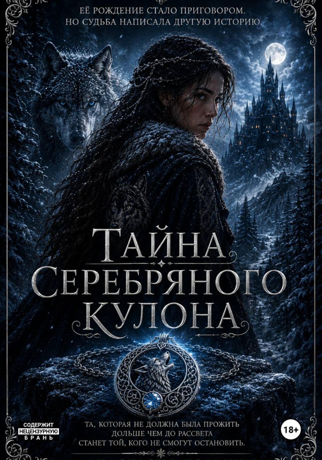 Обложка книги «Тайна серебряного кулона»