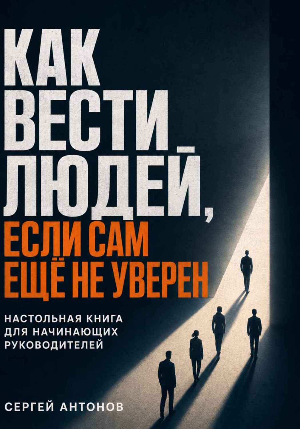 Обложка книги «Как вести людей, если сам ещё не уверен. Настольная книга для начинающих руководителей»