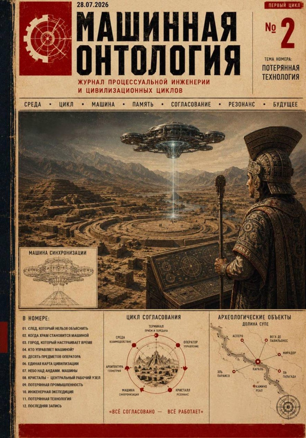 Обложка книги «Машинная онтология - Выпуск 2: Потерянная технология»
