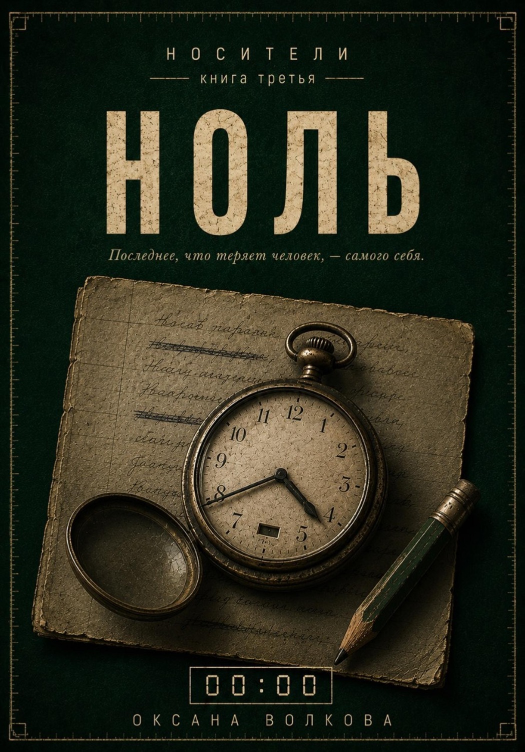 Обложка книги «Ноль 00:00»