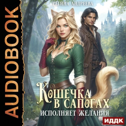 Обложка книги «Кошечка в сапогах исполняет желания»