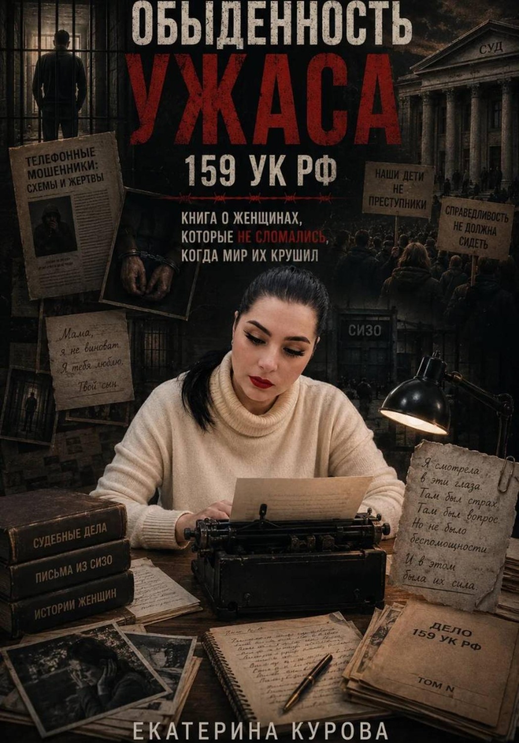 Обложка книги «Обыденность ужаса. 159 УК РФ»