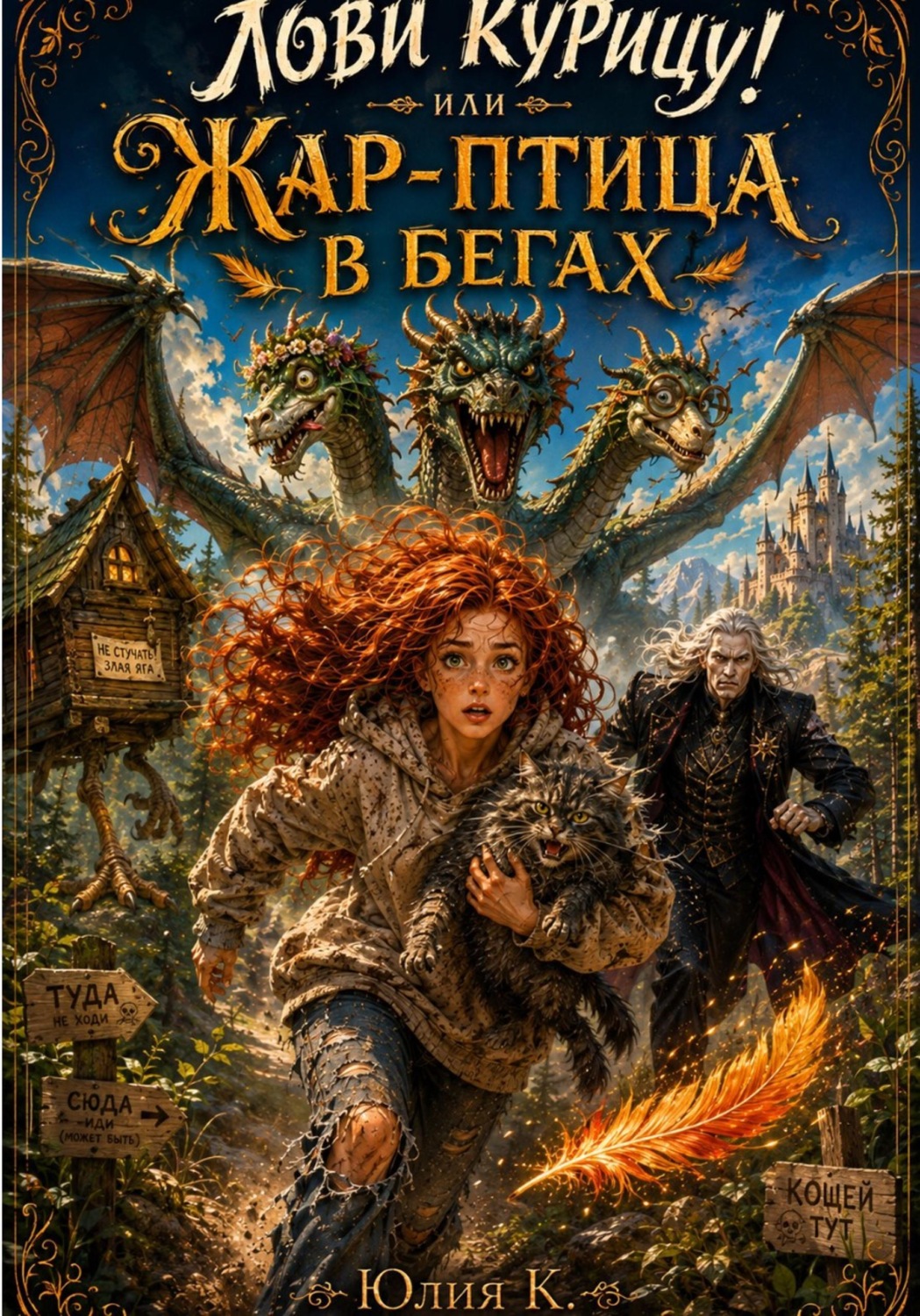 Обложка книги «Лови курицу! или Жар-птица в бегах»