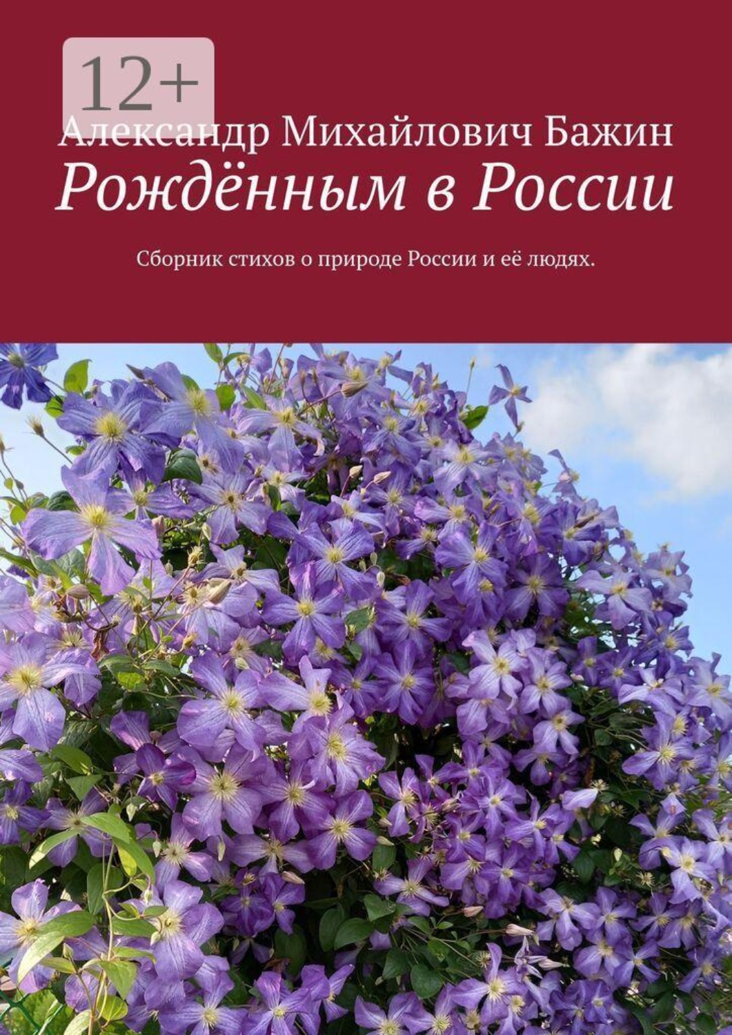 Обложка книги «Рождённым в России. Сборник стихов о природе России и её людях»