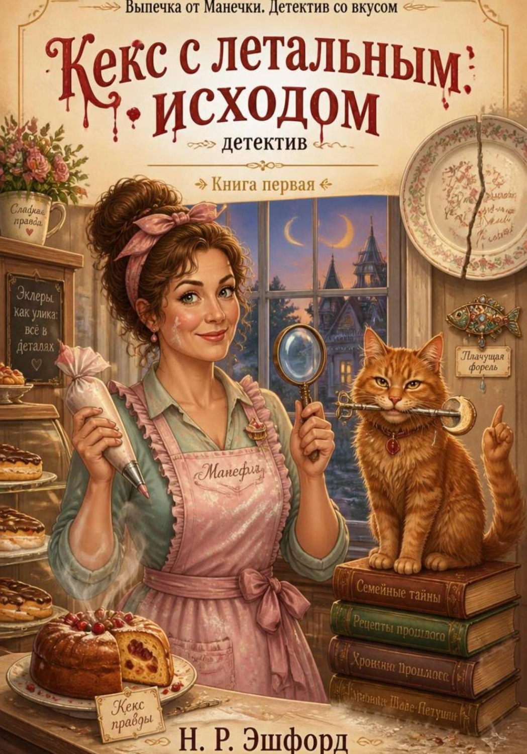 Обложка книги «Кекс с летальным исходом»