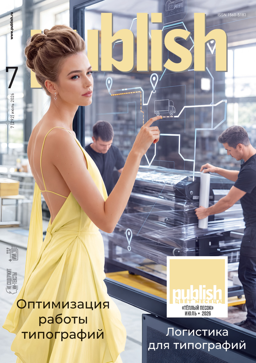 Обложка книги «Журнал Publish №07/2026»