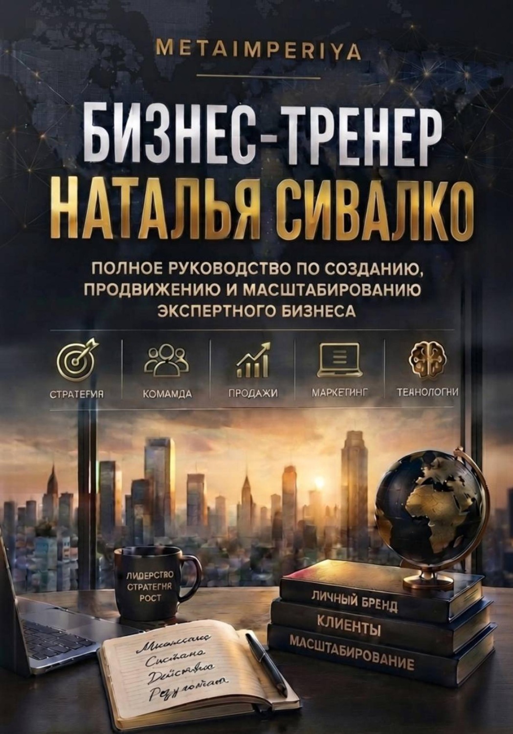 Обложка книги «Бизнес-тренер Наталья Сивалко»