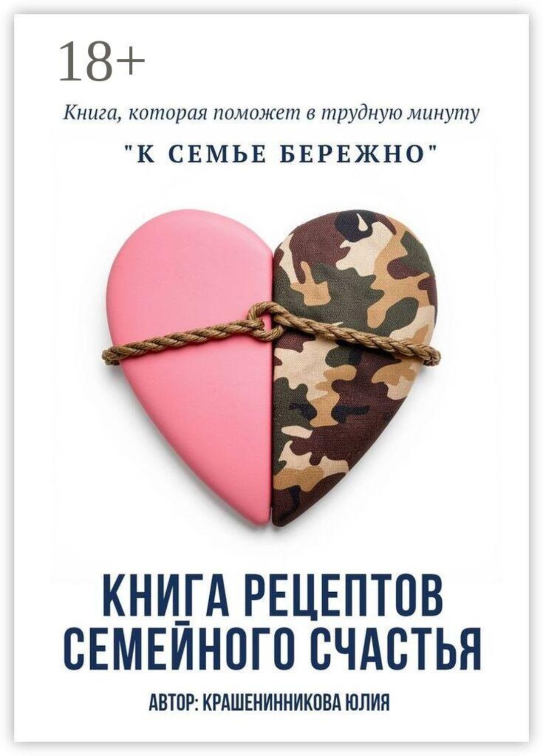Обложка книги «Книга рецептов семейного счастья. К семье бережно»