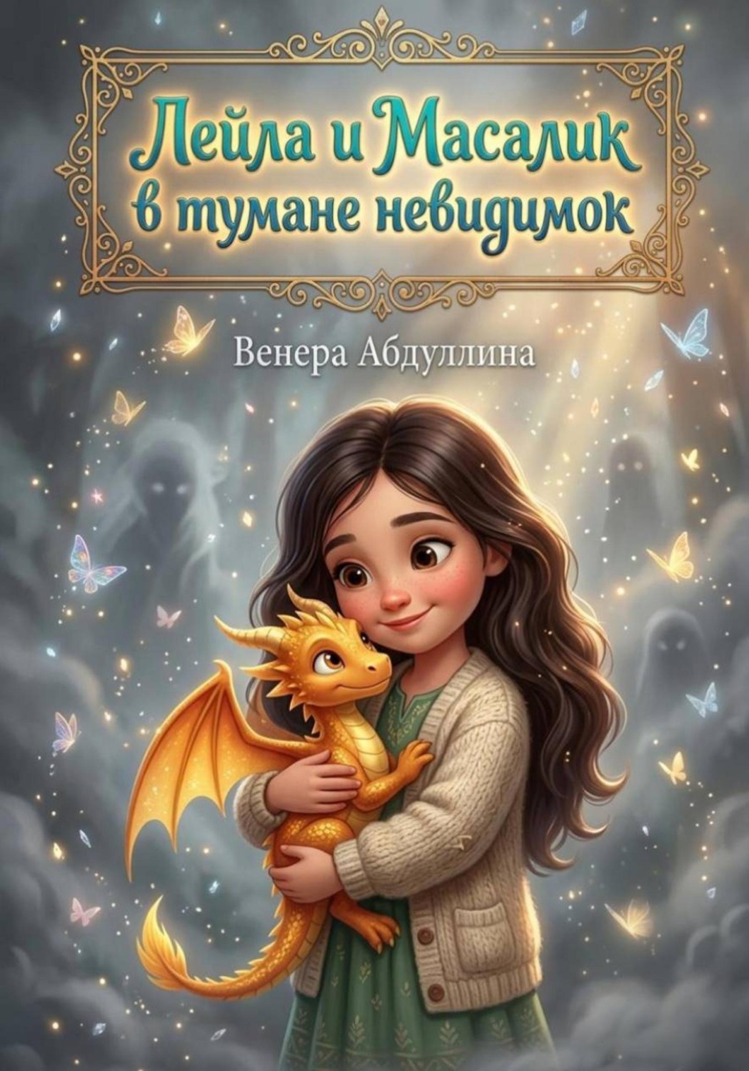 Обложка книги «Лейла и Масалик в Тумане Невидимок»