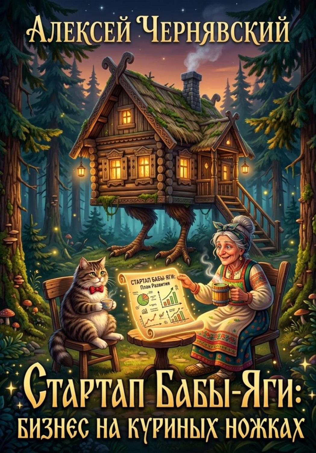 Обложка книги «Стартап Бабы-Яги: Бизнес на куриных ножках»