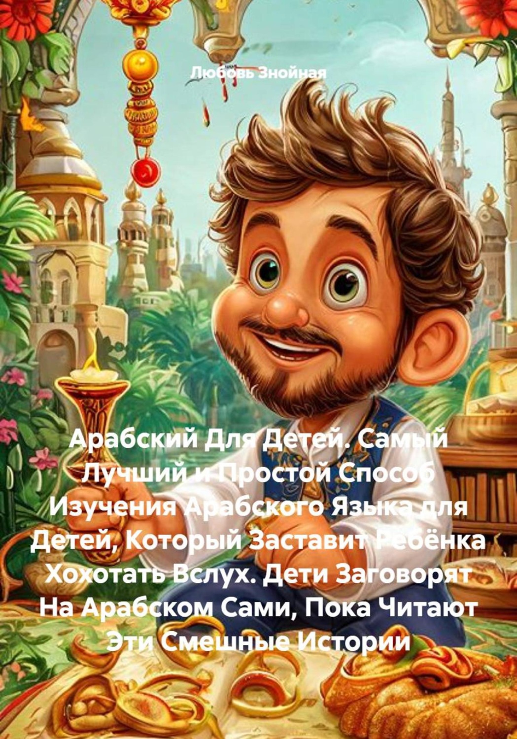 Обложка книги «Арабский Для Детей. Самый Лучший и Простой Способ Изучения Арабского Языка для Детей, Который Заставит Ребёнка Хохотать Вслух. Дети Заговорят На Арабском Сами, Пока Читают Эти Смешные Истории»