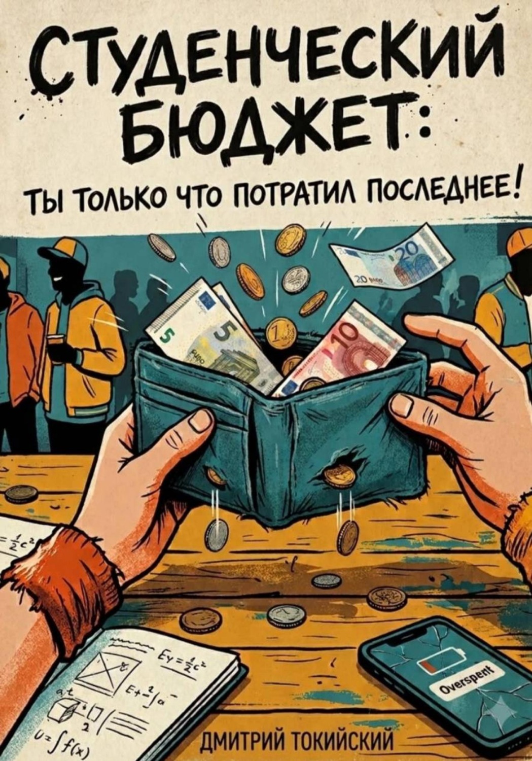 Обложка книги «Студенческий бюджет: Ты только что потратил последнее!»