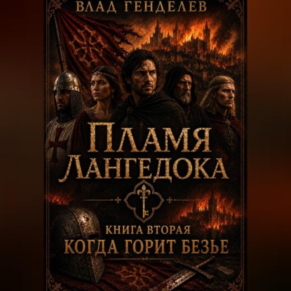 Обложка книги «Пламя Лангедока. Книга II. Когда горит Безье»