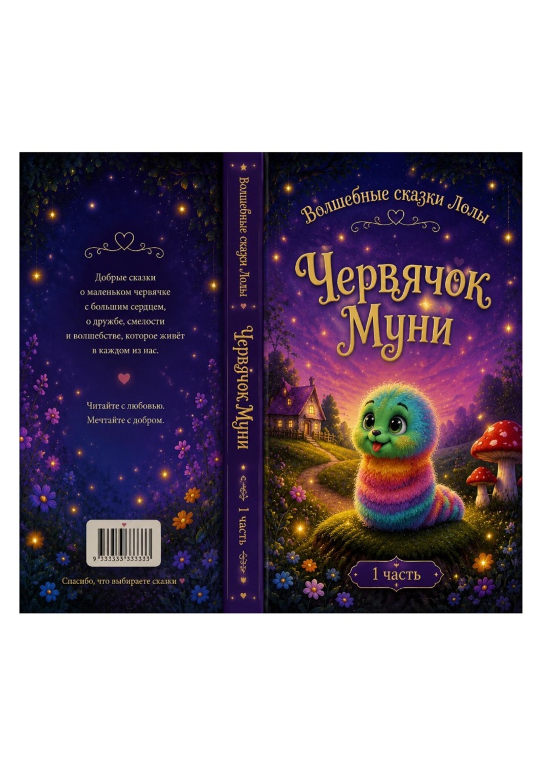 Обложка книги ««Червячок Муни»»