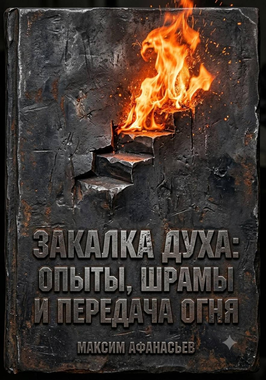 Обложка книги «Закалка духа. Опыты, шрамы и передача огня»