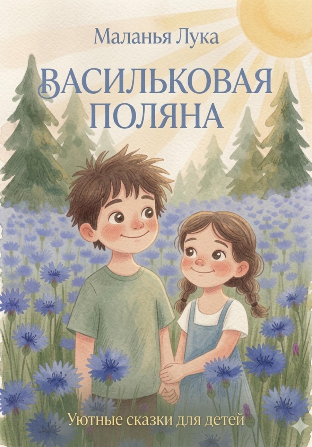 Обложка книги «Васильковая поляна»
