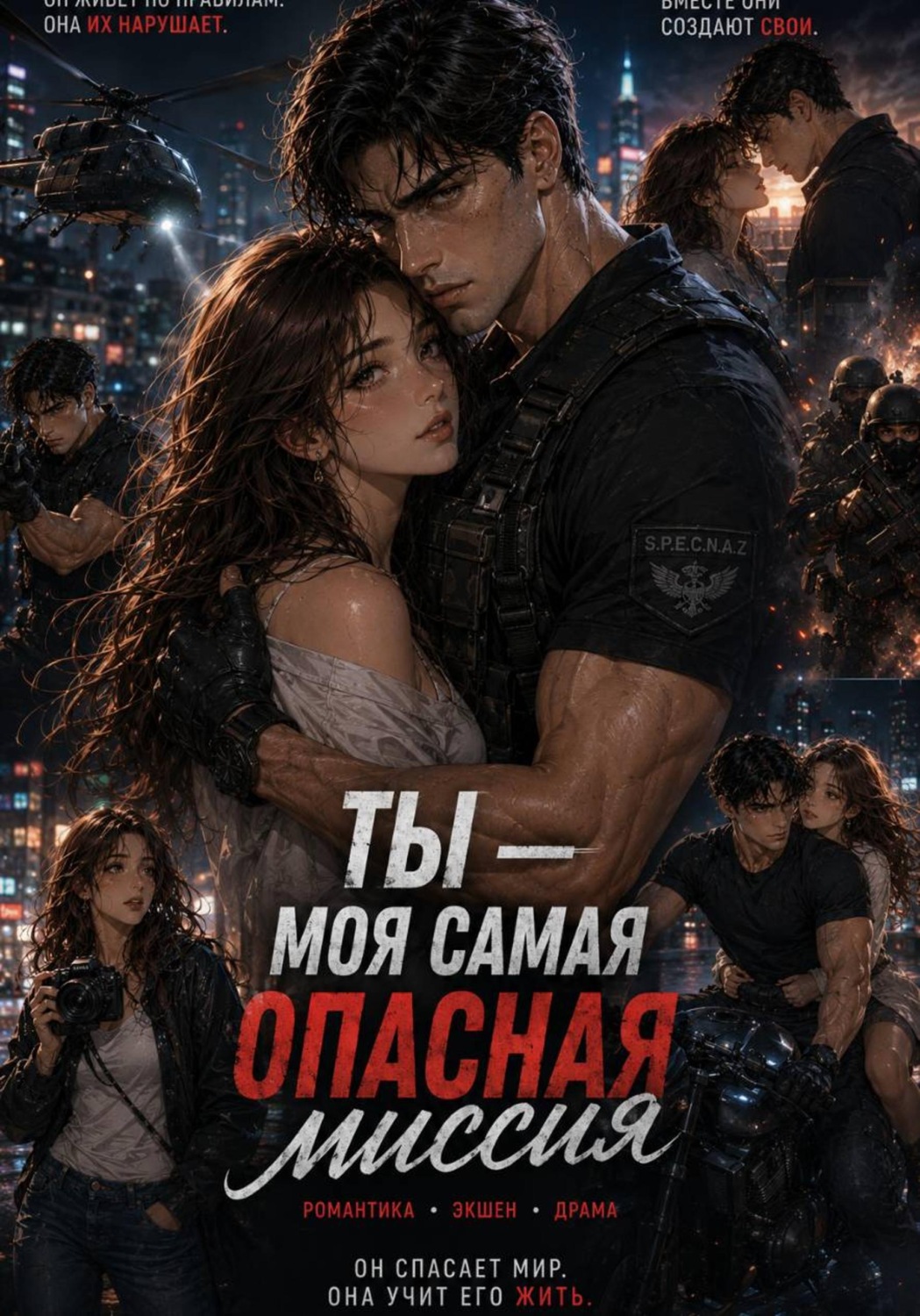 Обложка книги «Ты моя самая опасная миссия»