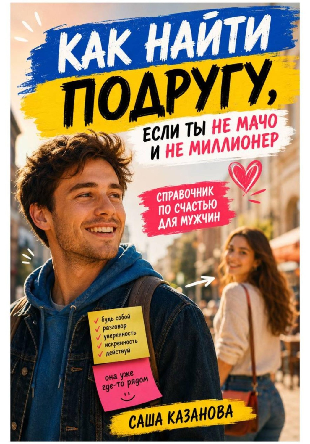 Обложка книги «Как найти подругу, если ты не мачо и не миллионер. Справочник по счастью для мужчин»