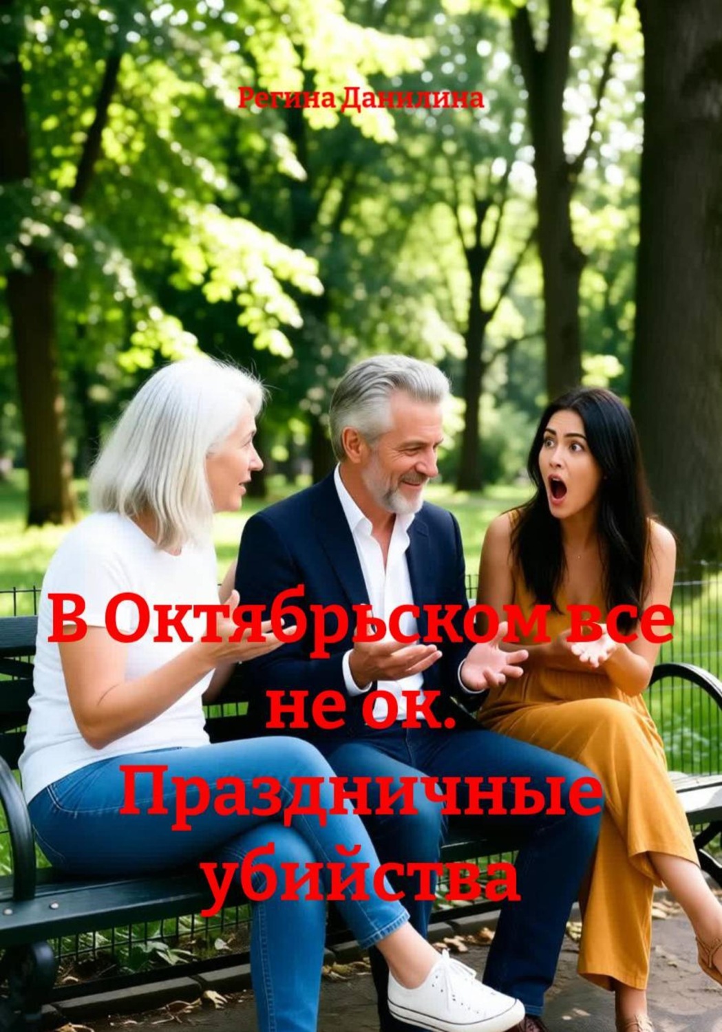 Обложка книги «В Октябрьском все не ок. Праздничные убийства»
