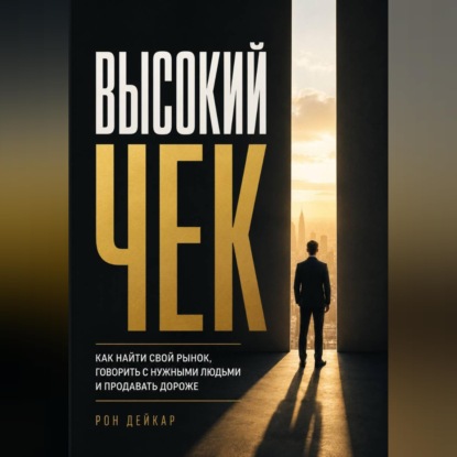 Обложка книги «Высокий чек. Как найти свой рынок, говорить с нужными людьми и продавать дороже»