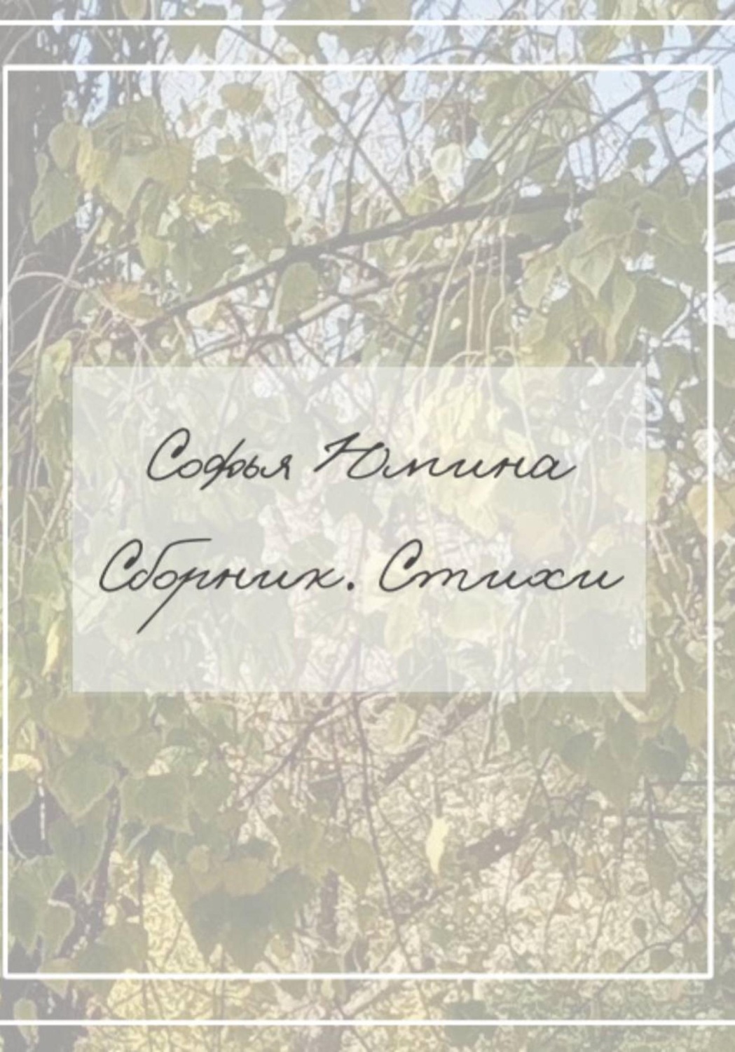 Обложка книги «Сборник. Стихи»