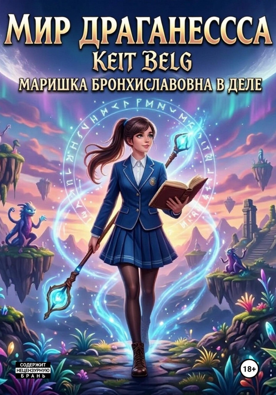 Обложка книги «Маришка Бронхиславовна, в деле!»