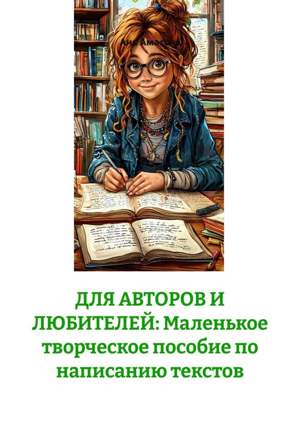 Обложка книги «ДЛЯ АВТОРОВ И ЛЮБИТЕЛЕЙ: Маленькое творческое пособие по написанию текстов»