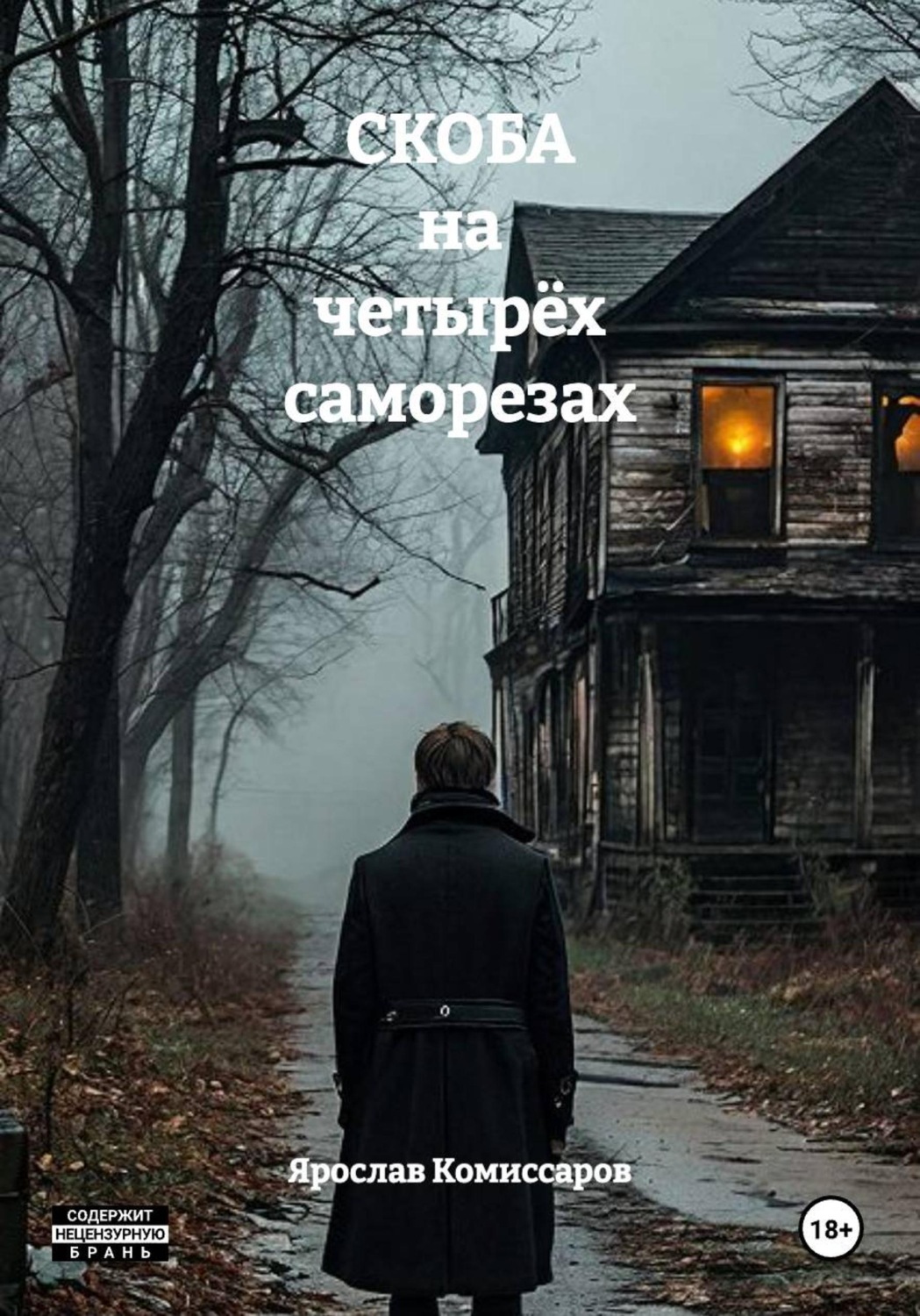 Обложка книги «СКОБА на четырёх саморезах»