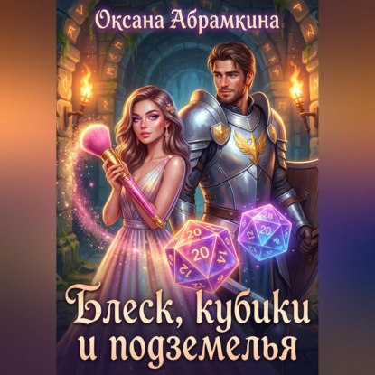 Обложка книги «Блеск, кубики и подземелья»