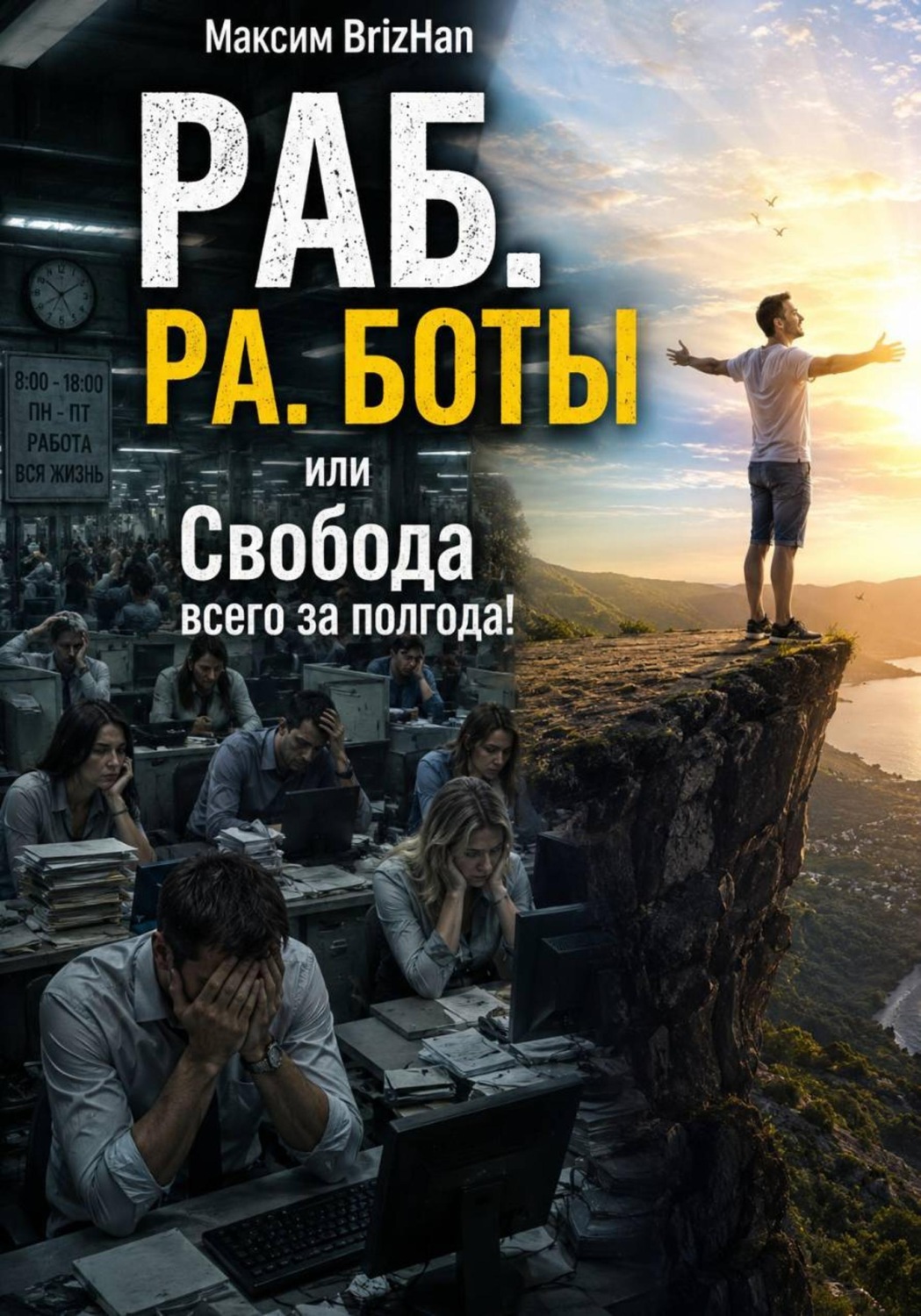 Обложка книги «РАБ. или Свобода за полгода»