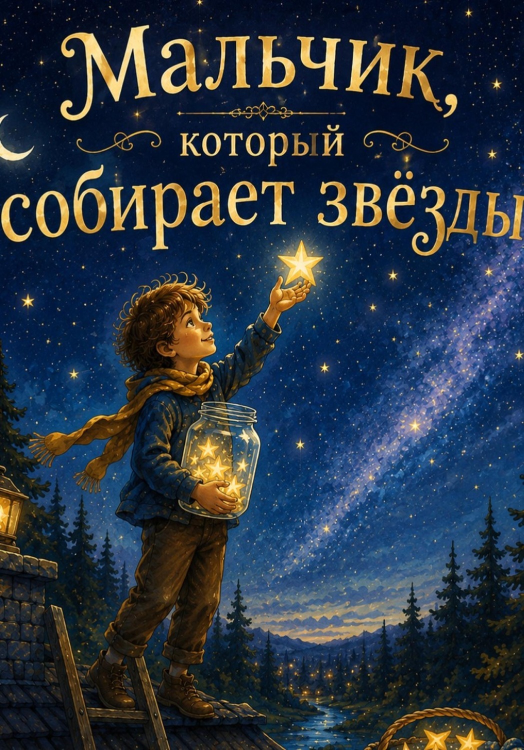 Обложка книги «Мальчик, который собирает звёзды»
