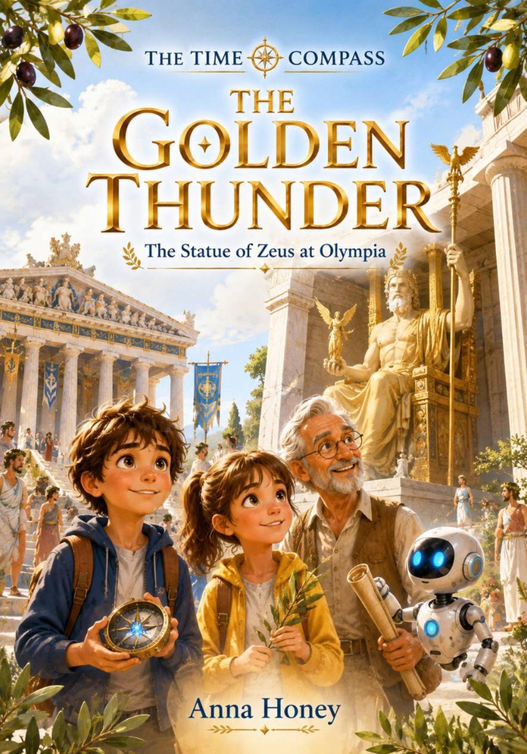 Обложка книги «The Golden Thunder. The Statue of Zeus»